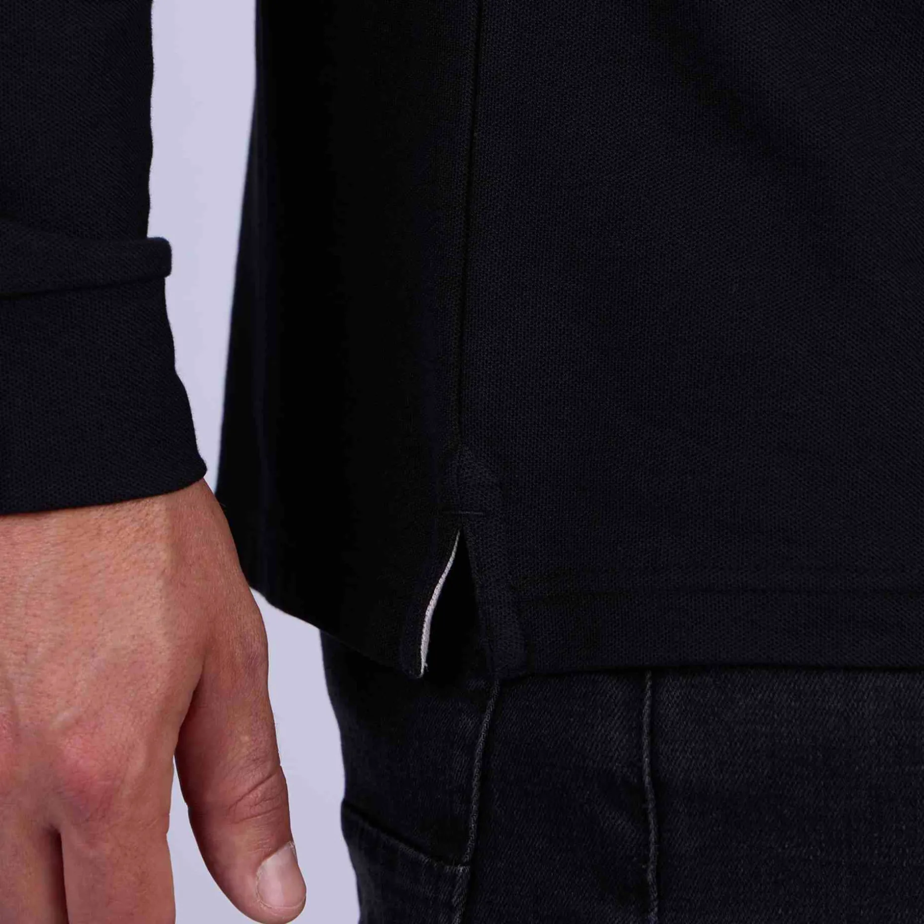 Homme Mise Au Green Polo détail col