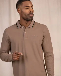 Homme Mise Au Green Polo détail col