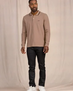 Homme Mise Au Green Polo détail col