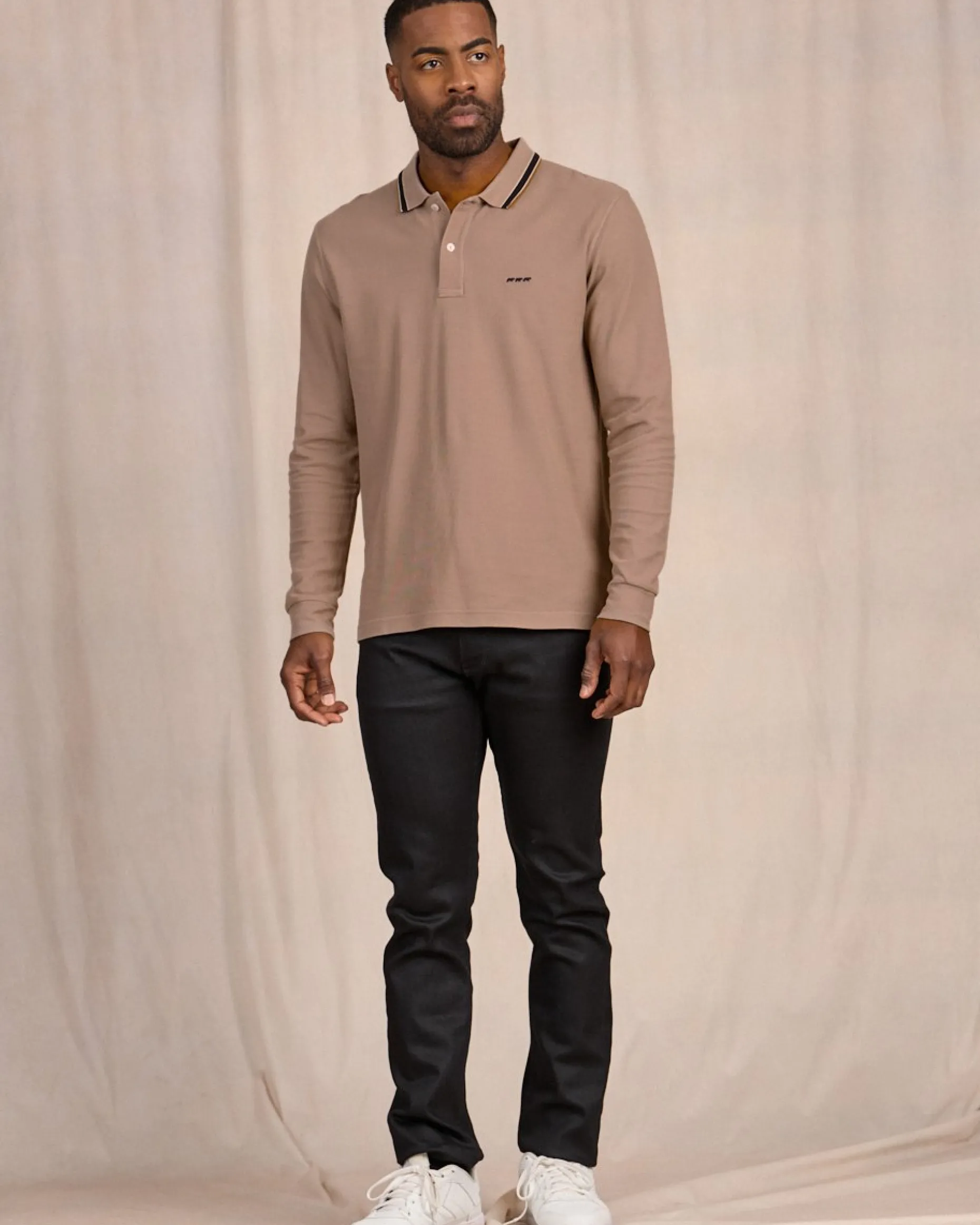 Homme Mise Au Green Polo détail col