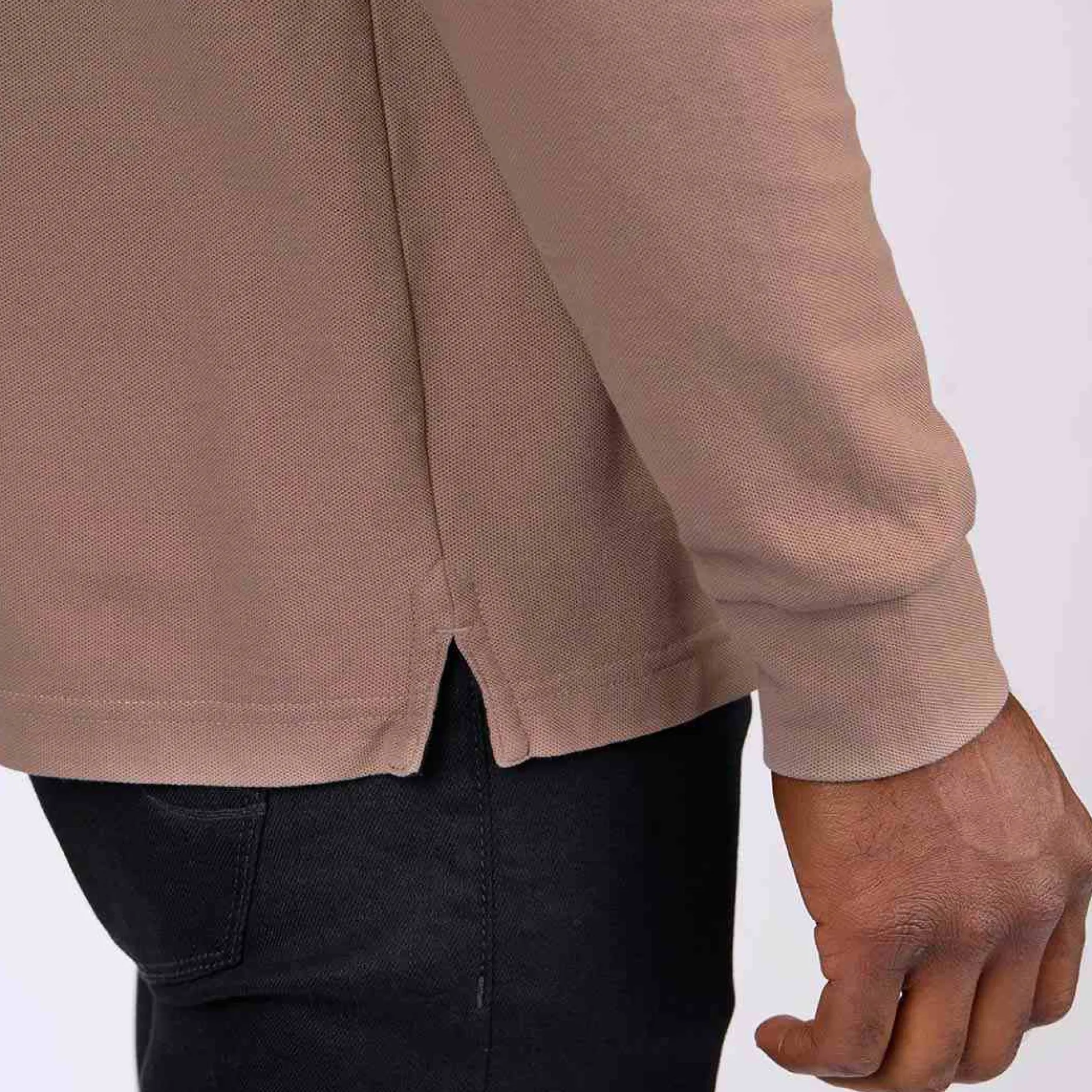 Homme Mise Au Green Polo détail col