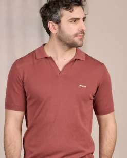 Homme Mise Au Green Polo en tricot