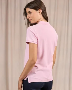 Femme Mise Au Green Polo Jeanne rose pale