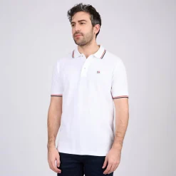 Homme Mise Au Green Polo logo badge