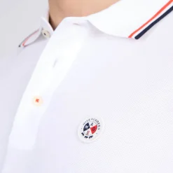 Homme Mise Au Green Polo logo badge