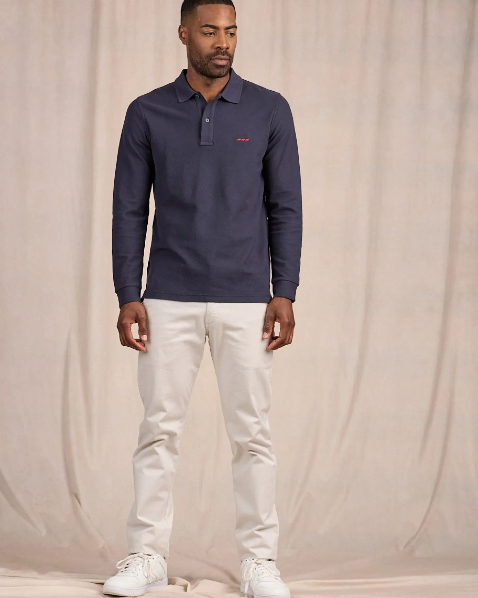 Homme Mise Au Green Polo Robin bleu marine