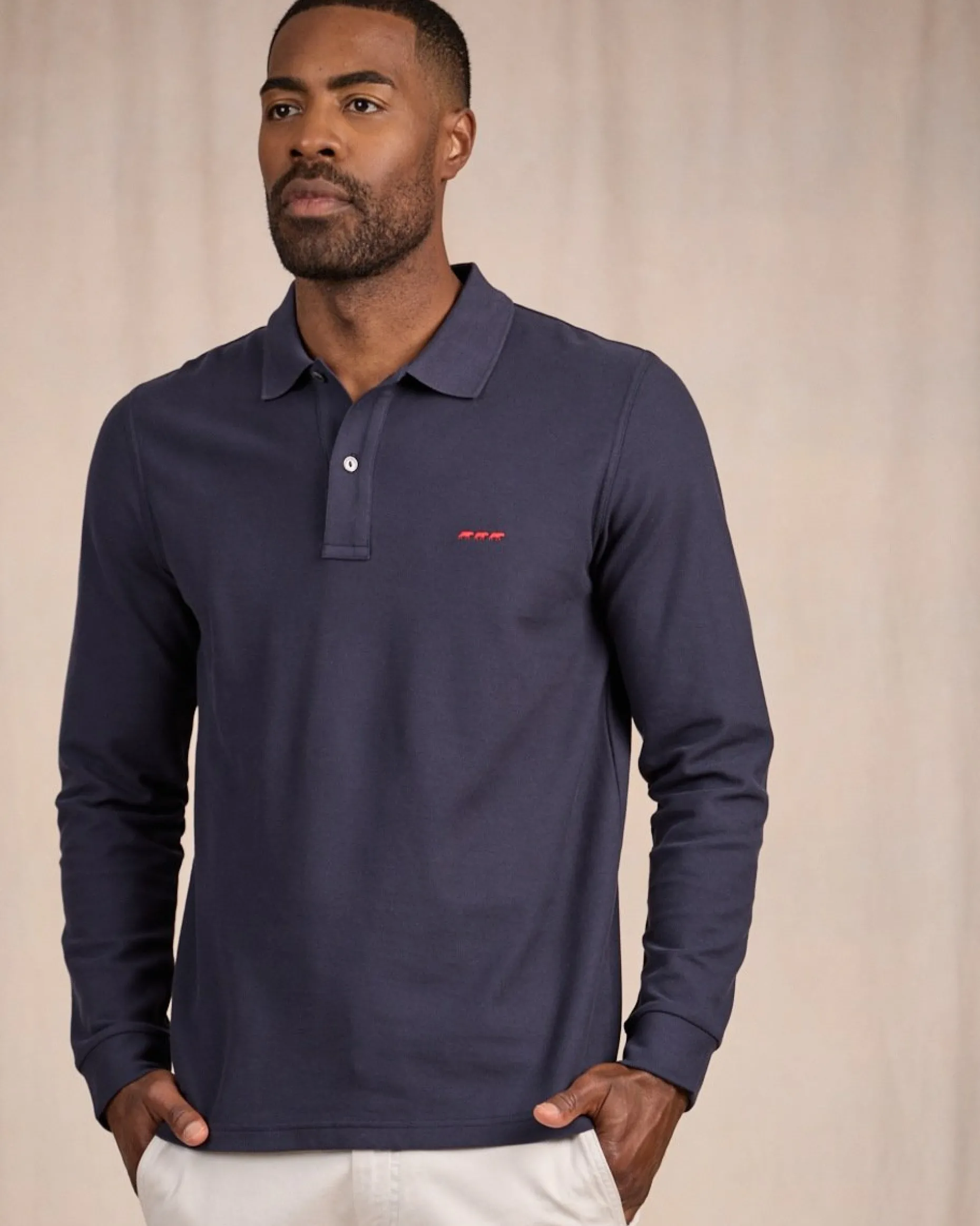 Homme Mise Au Green Polo Robin bleu marine