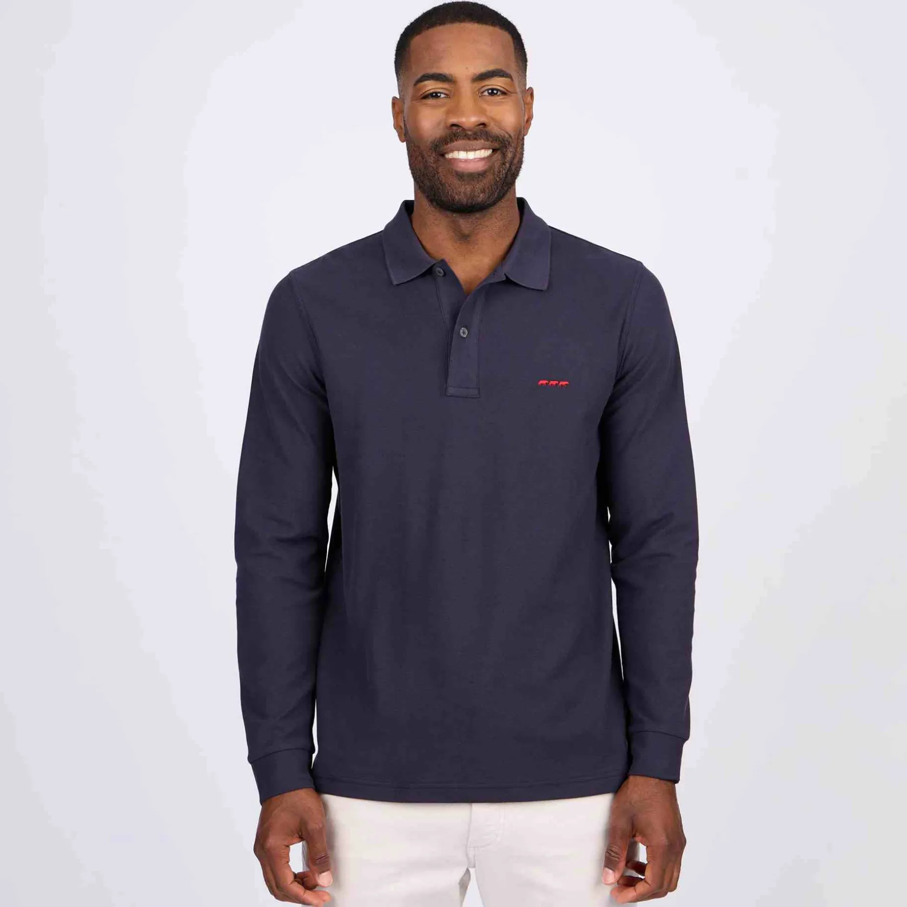 Homme Mise Au Green Polo Robin bleu marine