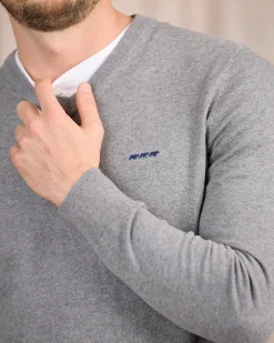 Homme Mise Au Green Pull Alvin gris chiné