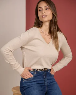 Femme Mise Au Green Pull Calvin