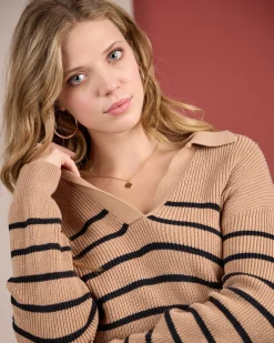 Femme Mise Au Green Pull Carmen