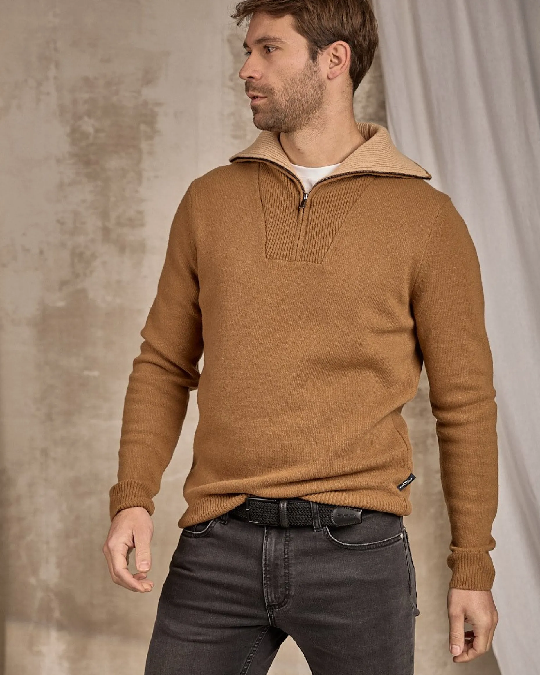 Homme Mise Au Green Pull Carter