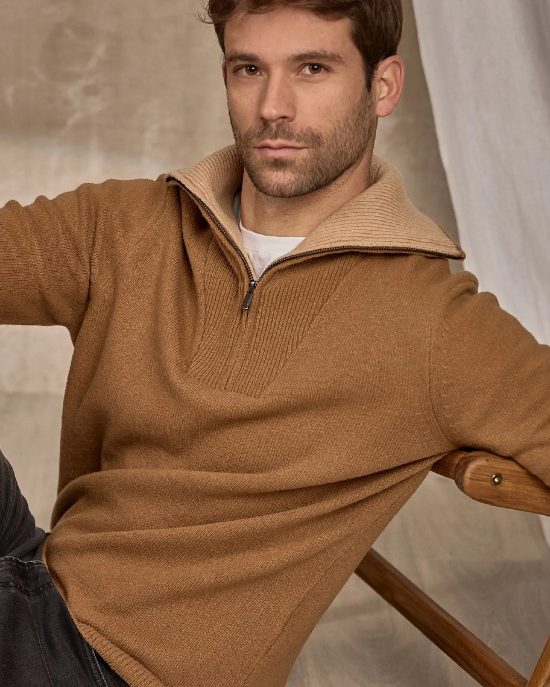 Homme Mise Au Green Pull Carter