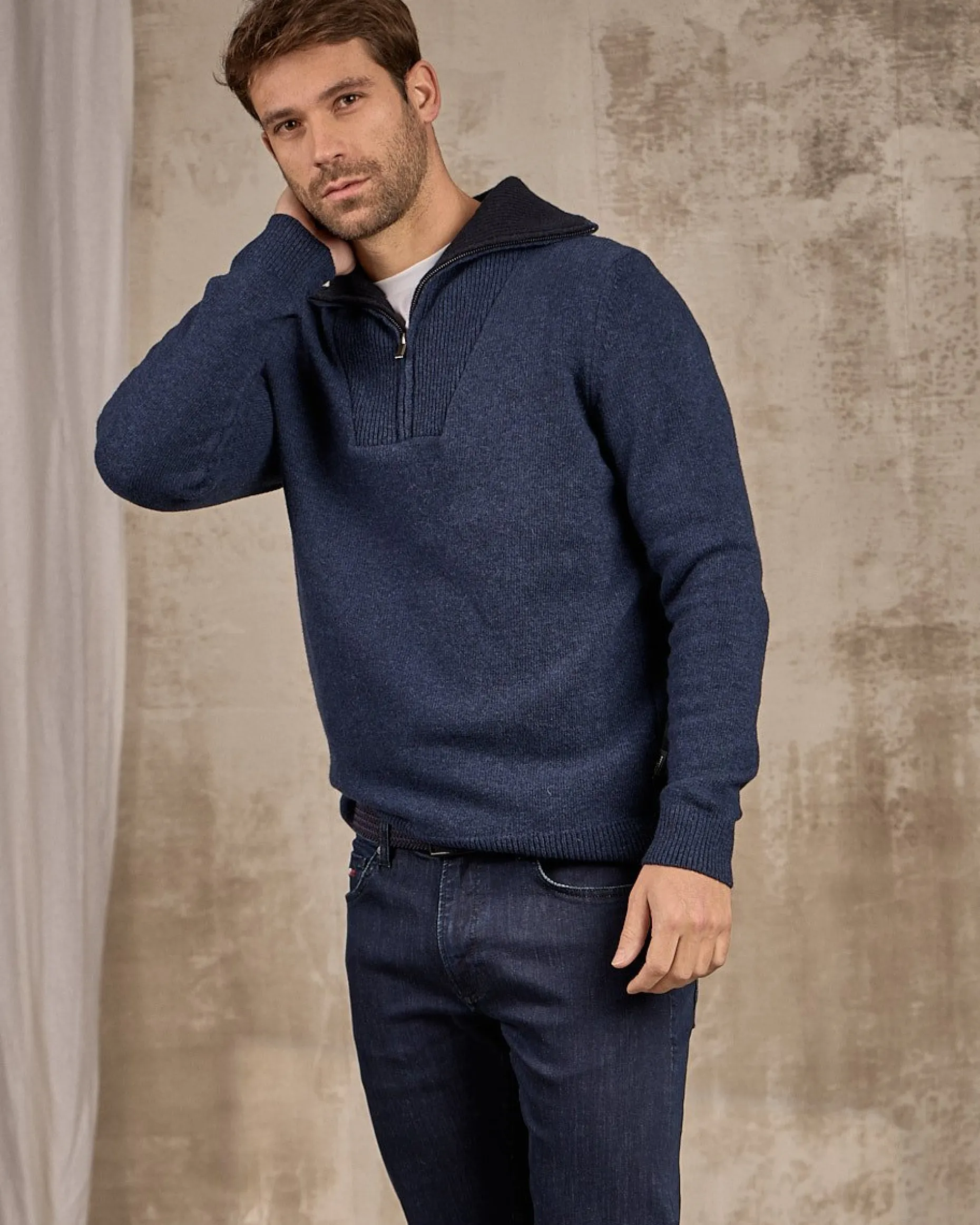 Homme Mise Au Green Pull Carter