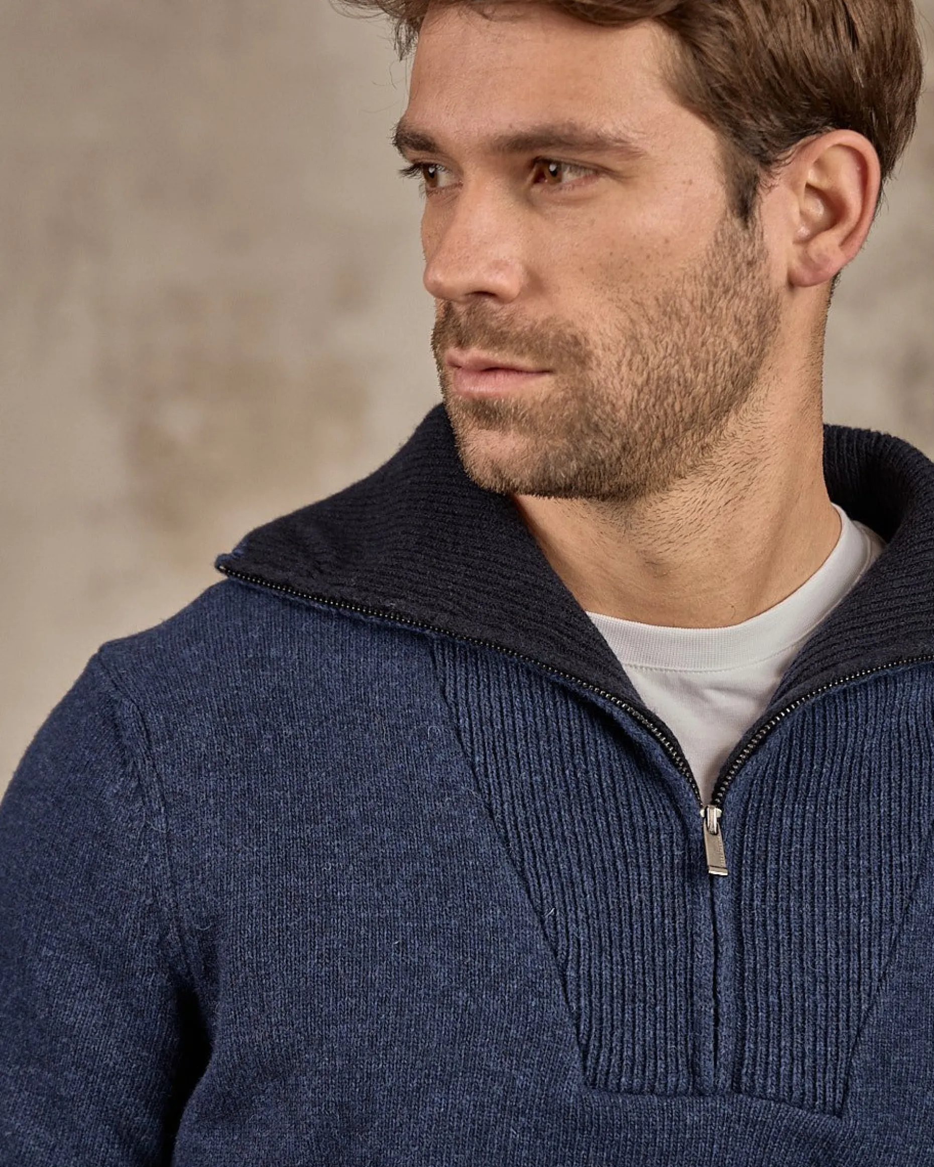 Homme Mise Au Green Pull Carter