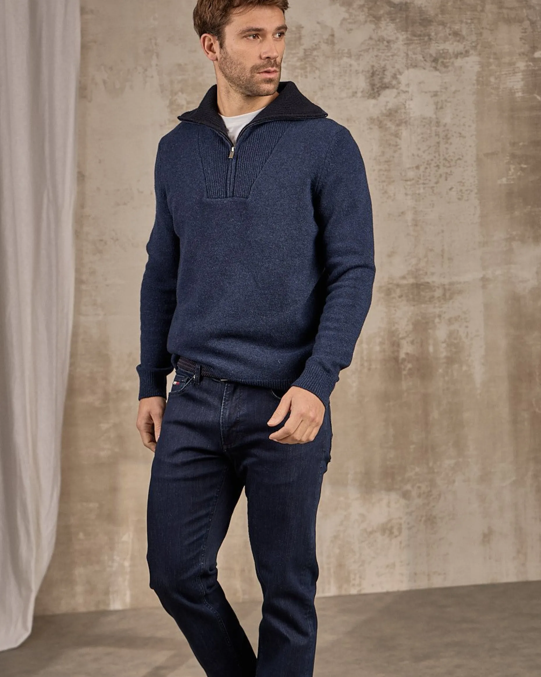 Homme Mise Au Green Pull Carter