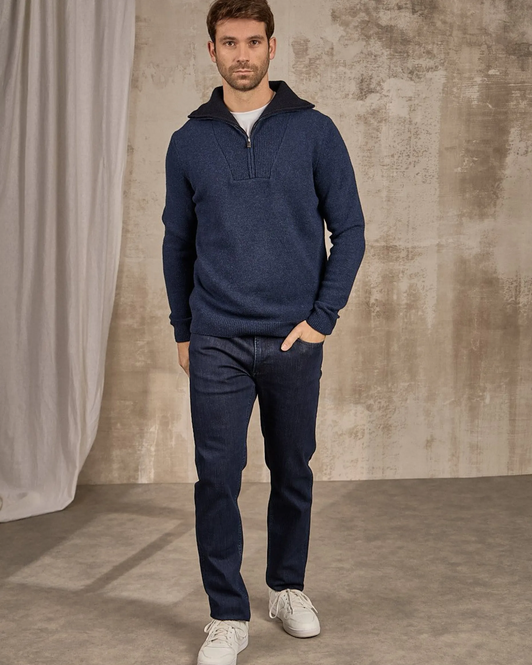 Homme Mise Au Green Pull Carter