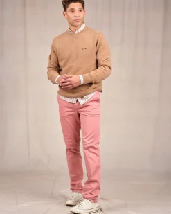 Homme Mise Au Green Pull Cassis