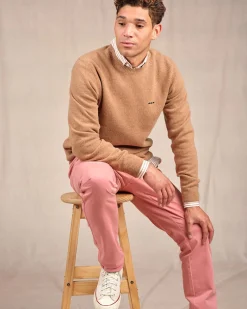 Homme Mise Au Green Pull Cassis