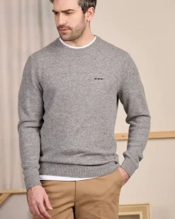 Homme Mise Au Green Pull Cassis