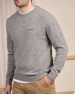 Homme Mise Au Green Pull Cassis