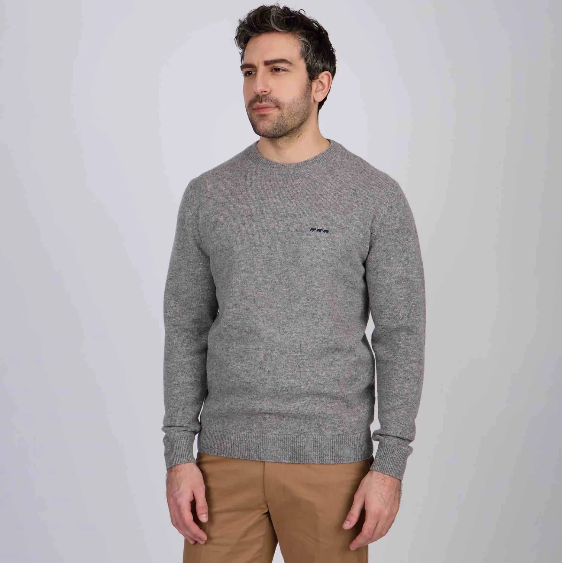 Homme Mise Au Green Pull Cassis
