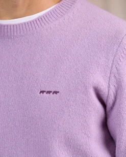 Homme Mise Au Green Pull Cassis