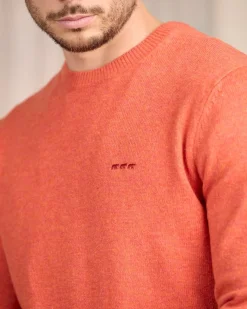 Homme Mise Au Green Pull Cassis