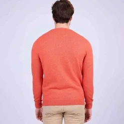 Homme Mise Au Green Pull Cassis