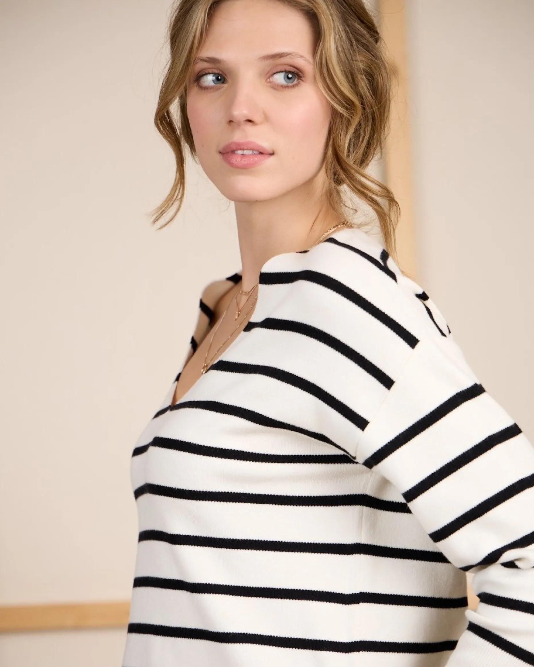 Femme Mise Au Green Pull Cécila