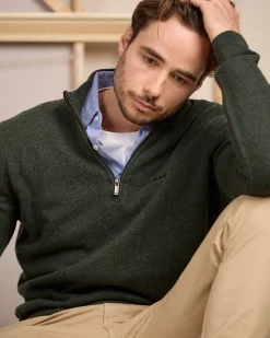 Homme Mise Au Green Pull col camionneur