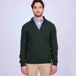 Homme Mise Au Green Pull col camionneur