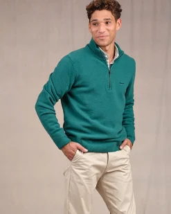 Homme Mise Au Green Pull col camionneur