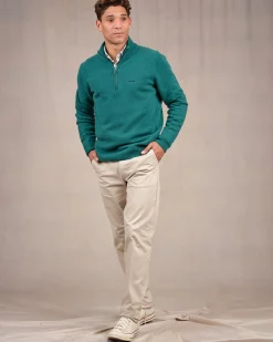 Homme Mise Au Green Pull col camionneur