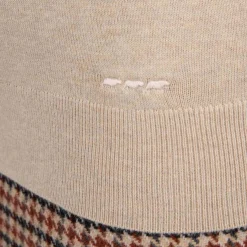 Femme Mise Au Green Pull col roulé beige chine