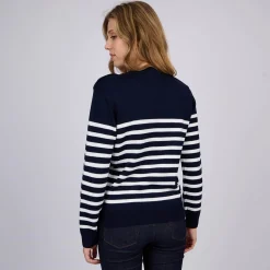 Femme Mise Au Green Pull Curtis bleu marine