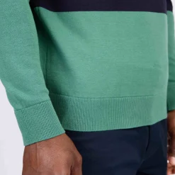 Homme Mise Au Green Pull Cyril bleu marine