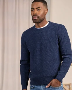 Homme Mise Au Green Pull point grain de riz