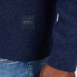 Homme Mise Au Green Pull point grain de riz