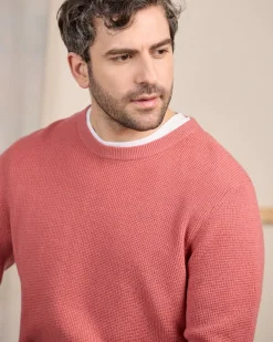 Homme Mise Au Green Pull point grain de riz