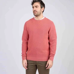 Homme Mise Au Green Pull point grain de riz