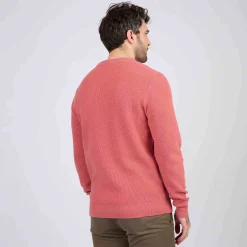 Homme Mise Au Green Pull point grain de riz