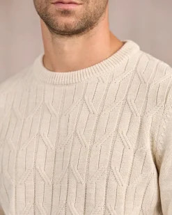 Homme Mise Au Green Pull torsadé