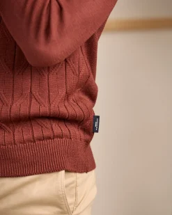 Homme Mise Au Green Pull torsadé