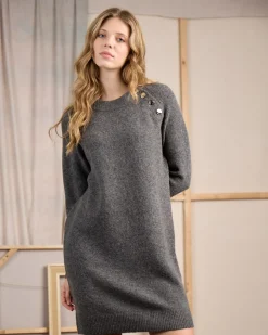 Femme Mise Au Green Robe Célima gris moyen