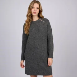 Femme Mise Au Green Robe Célima gris moyen