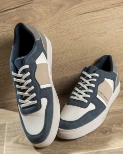 Homme Mise Au Green Sneakers Bastien bleu marine