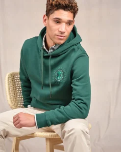 Homme Mise Au Green Sweat Calvin vert foncé