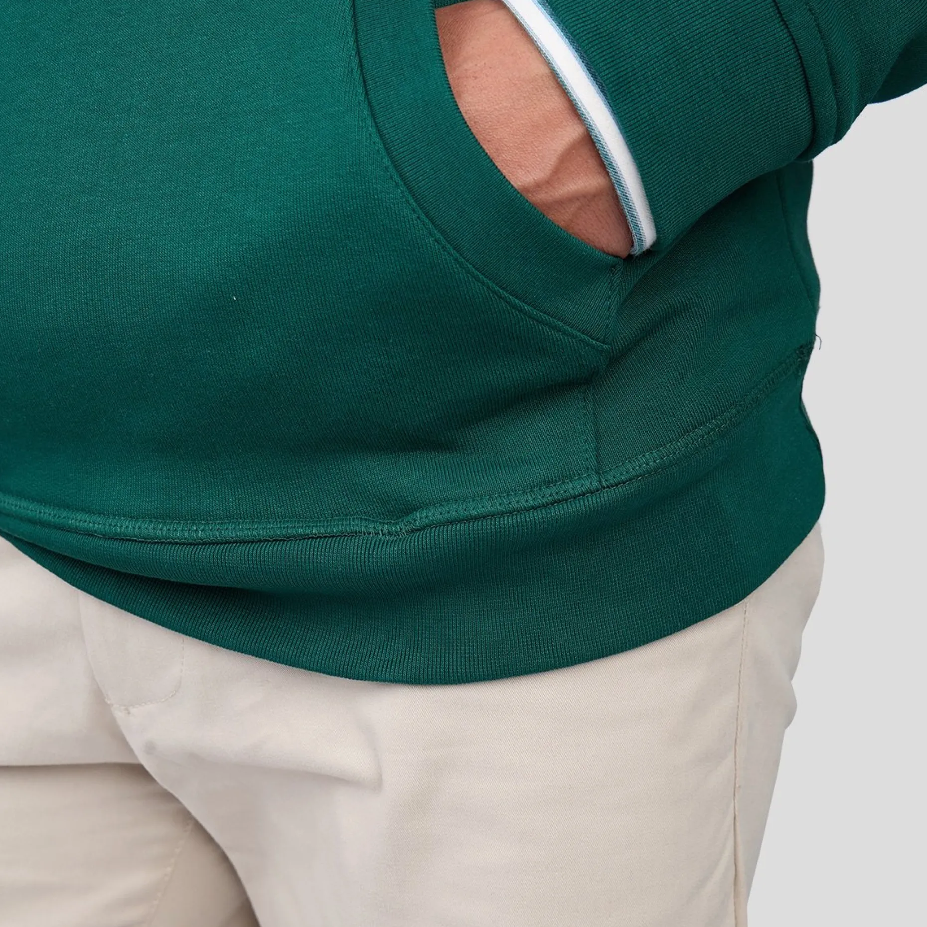 Homme Mise Au Green Sweat Calvin vert foncé