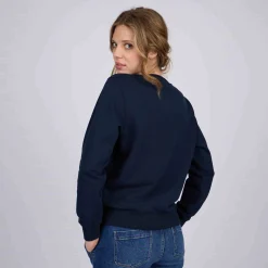 Femme Mise Au Green Sweat Carole bleu marine